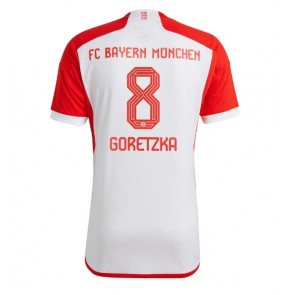 Bayern Munich Leon Goretzka #8 Domácí Dres 2023-24 Krátký Rukáv